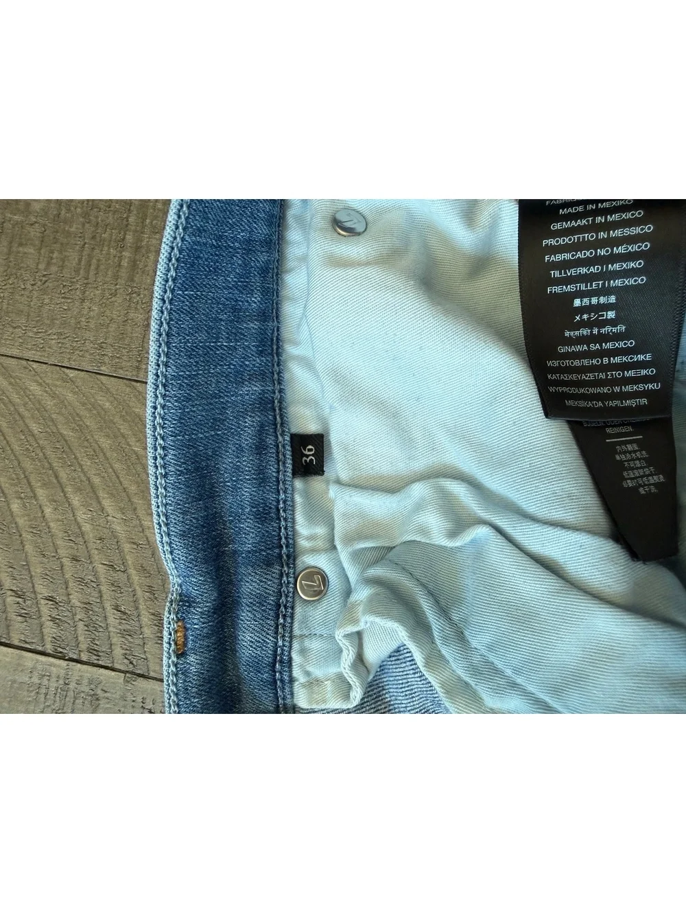 7 For All Mankind The Straight Leg Jeans